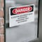 Signmission Elevator Equipment Room Authorized Personnel Danger Sign, Vinyl Decal, 10in W x 7in L, 2PK OS-2PACK-DS-D-710-L-2244 - alternate 2